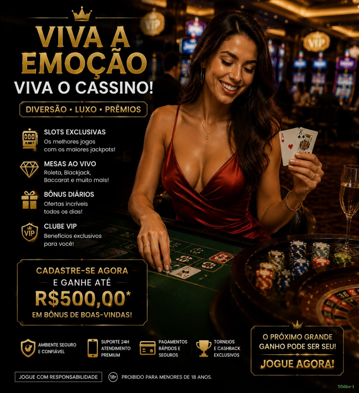 Slots com prêmios 556brl